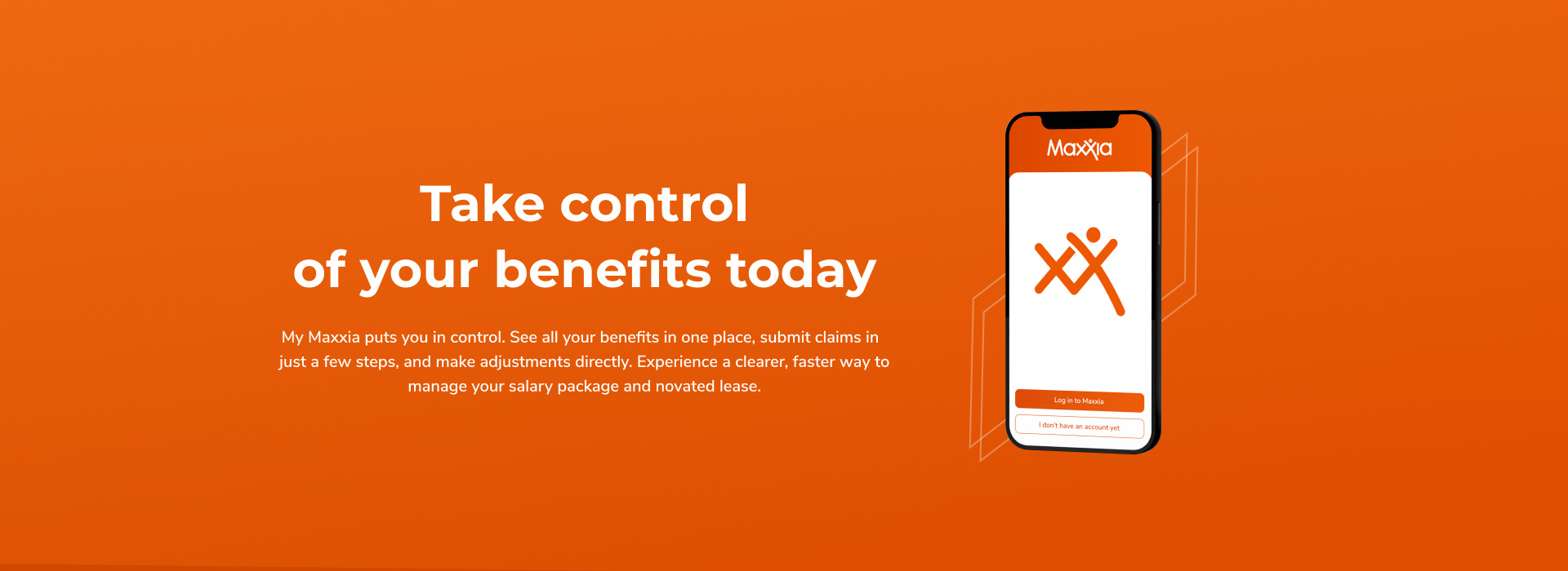 My Maxxia App Get Onboard Banner